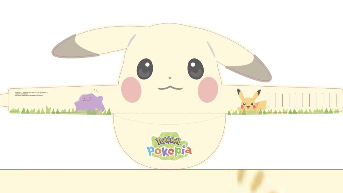 試玩活動也將贈送限量褪色皮卡丘造型紙帽。(圖/翻攝自pokemon_taiwan IG)