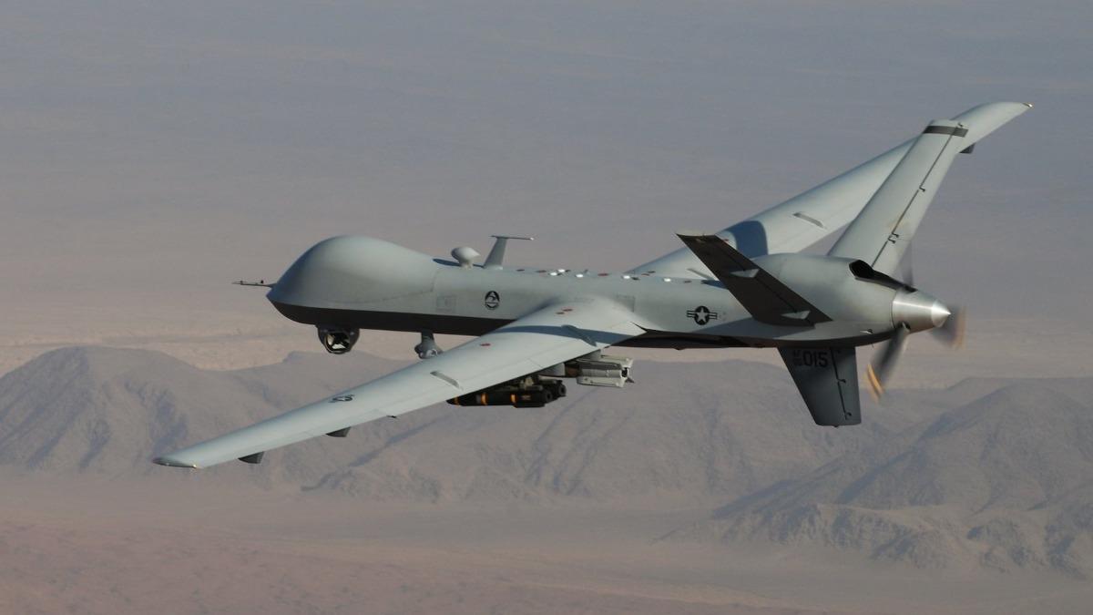 美軍MQ-9「死神」無人機。（示意圖／翻攝自X@GlobeEyeNews）