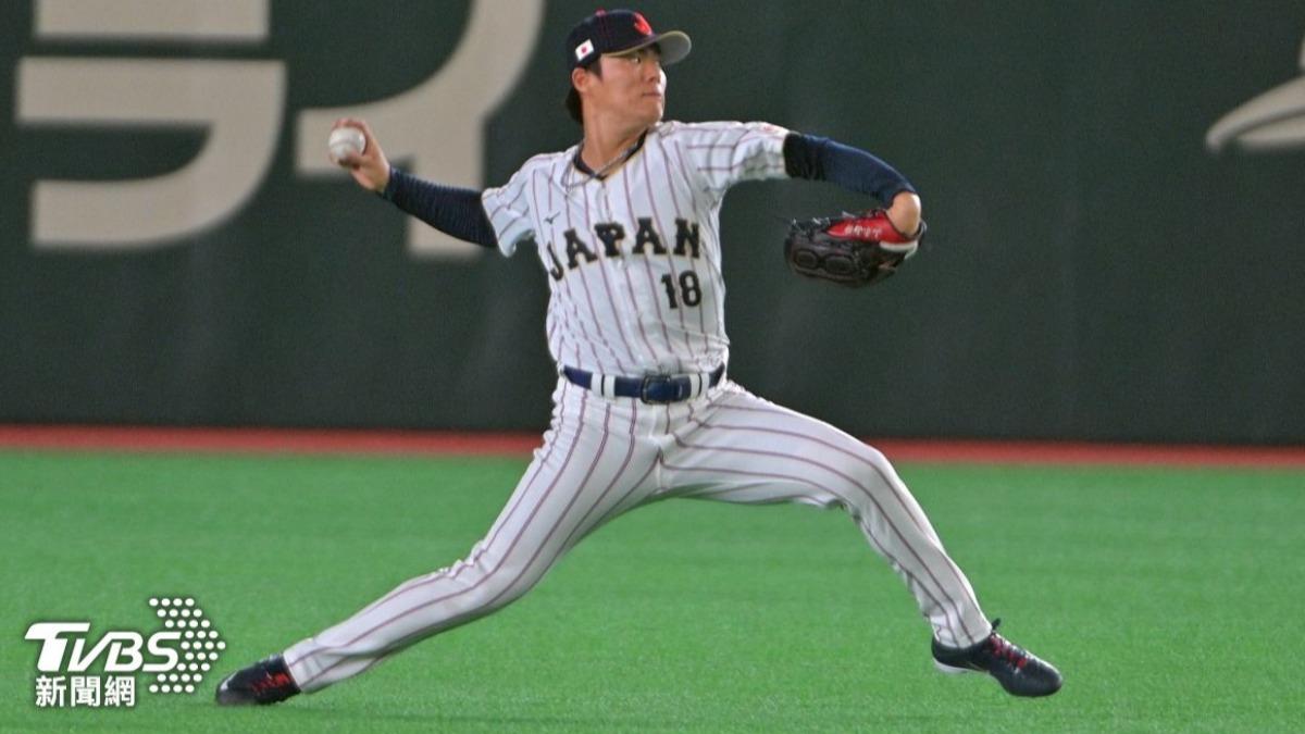 山本由伸今對戰中華隊。（圖／胡瑞麒攝）