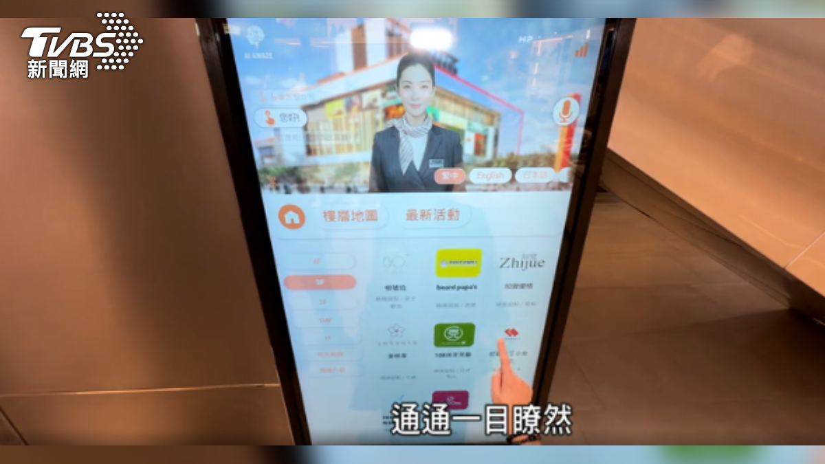 「愛吠的狗」打造的智能服務平台,已進駐歐洲、日本的零售商店和觀光工廠。(圖/TVBS)