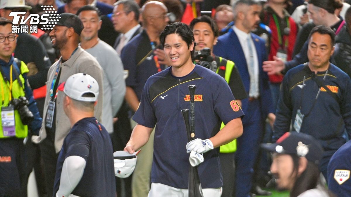 大谷翔平。(圖/胡瑞麒攝)
