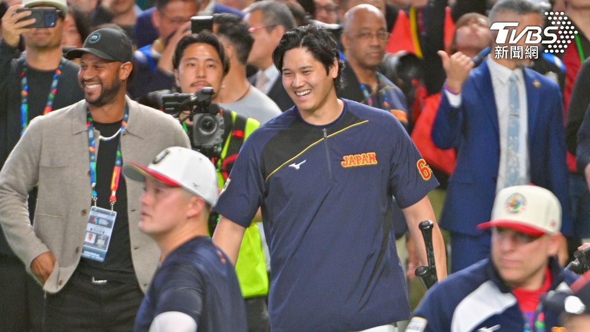 日本隊大谷翔平。（圖／胡瑞麒攝）