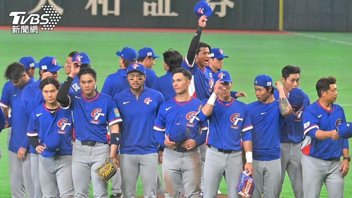 中華隊以14:0大勝捷克。(圖/胡瑞麒攝)