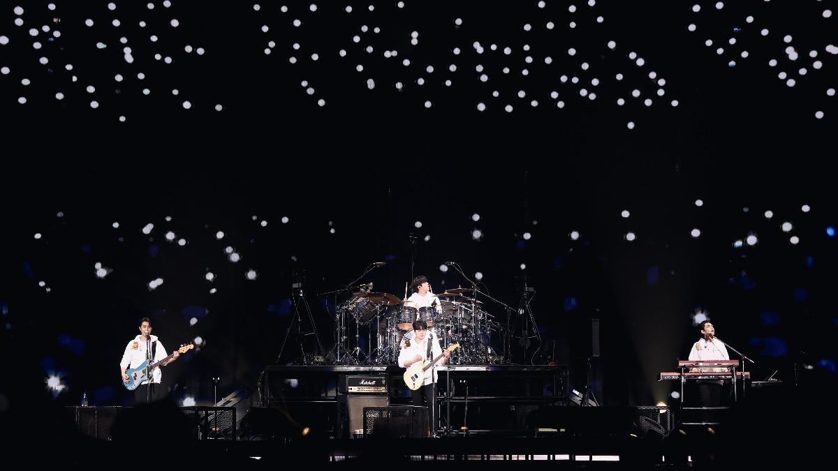 韓國實力派天團 DAY6重返台北十週年開唱。(圖/Live Nation Taiwan提供)