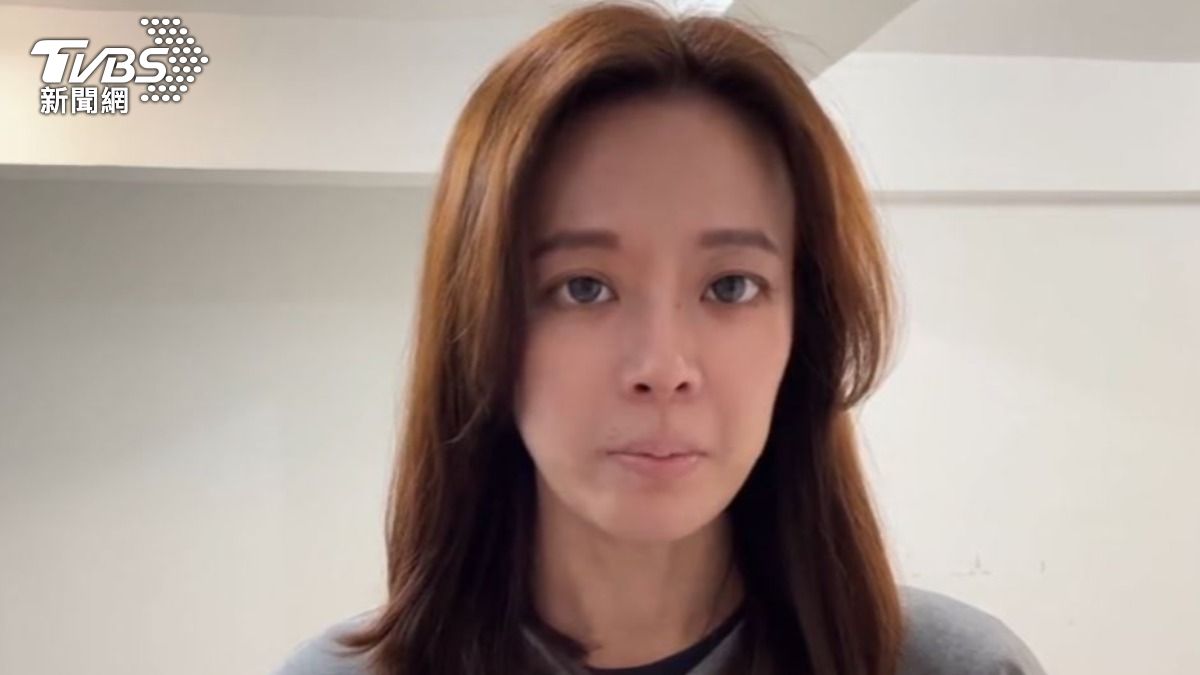 國民黨發言人江怡臻。（圖／TVBS）