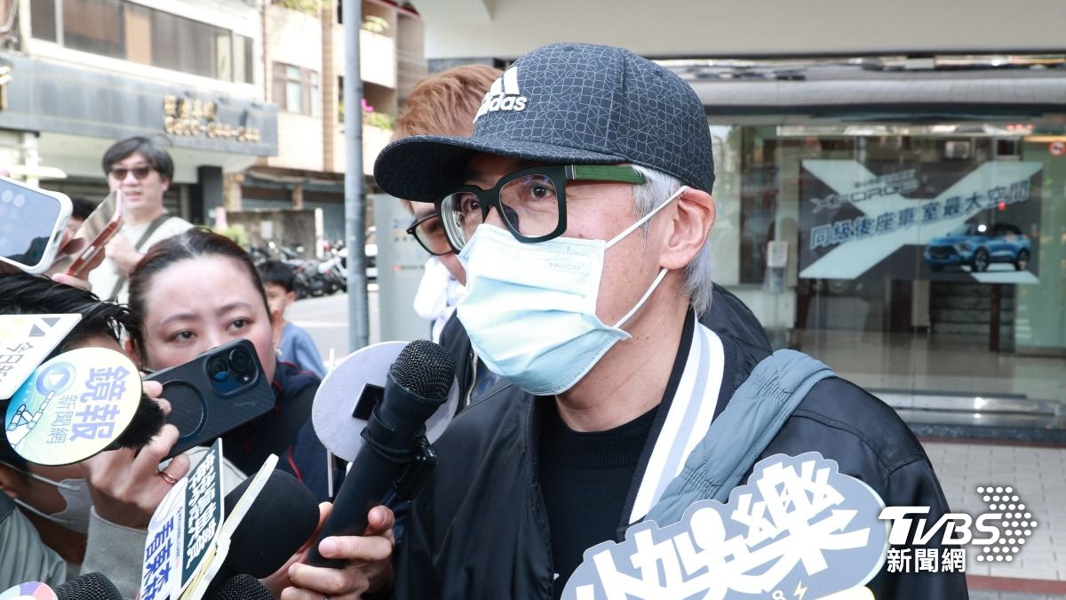 張宇現身致意。(圖/趙世平攝)