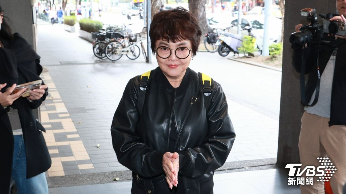 紀寶如現身致意。(圖/趙世平攝)