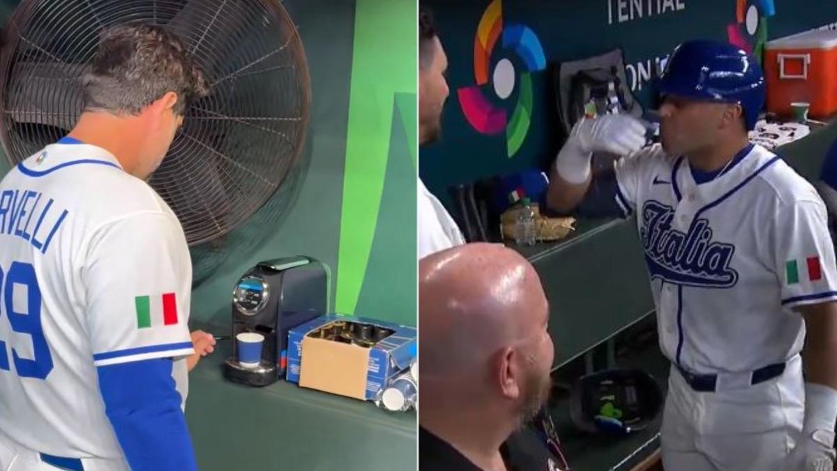 WBC/義大利隊標配!休息區放咖啡機 全壘打就喝espresso