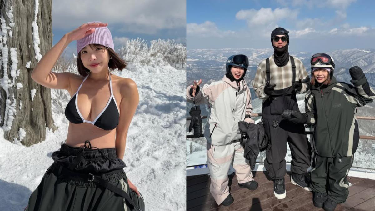 阿圓滑雪脫了！「超兇視角」太震撼　網：這是可以免費看嗎？