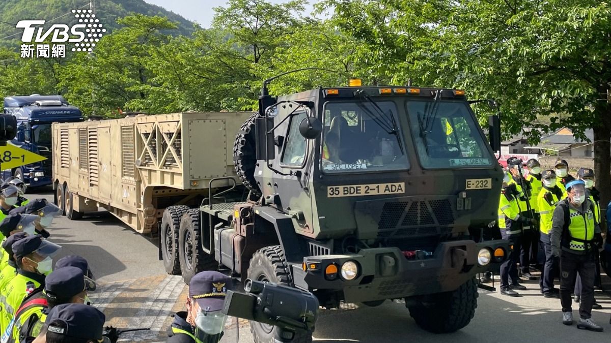 美軍部署在南韓的「薩德」防空系統,恐怕已被運到中東。(圖/達志影像歐新社)