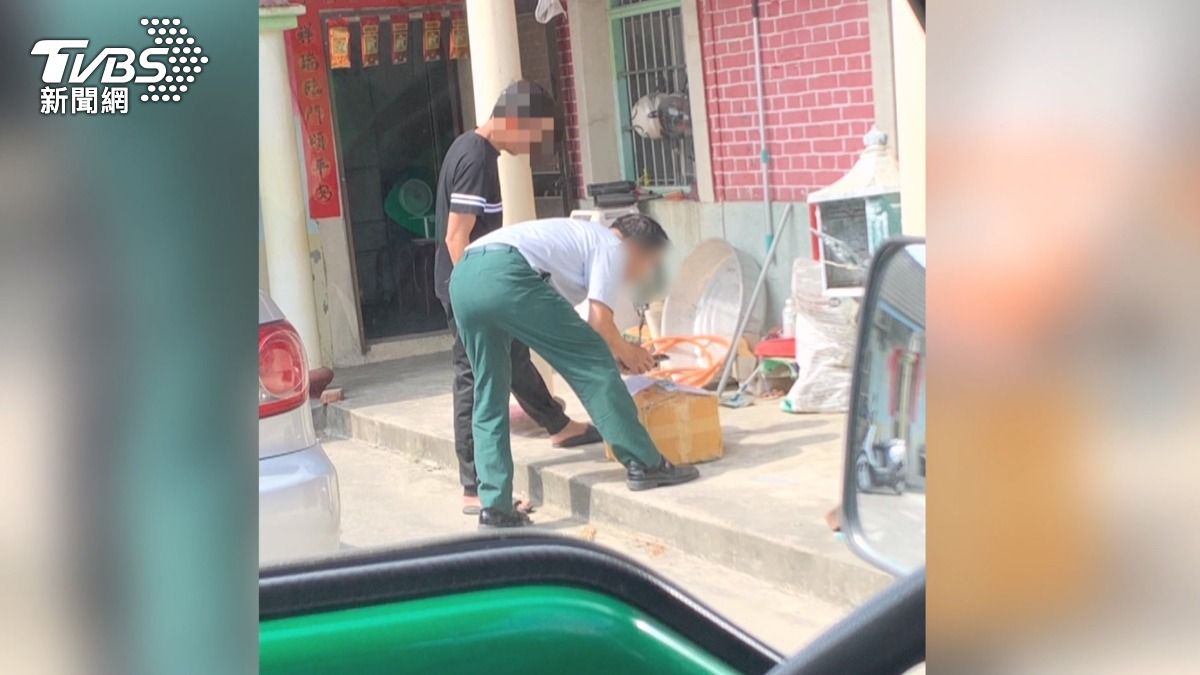 檢警追蹤包裹查獲主嫌越南籍男子(TVBS/圖)