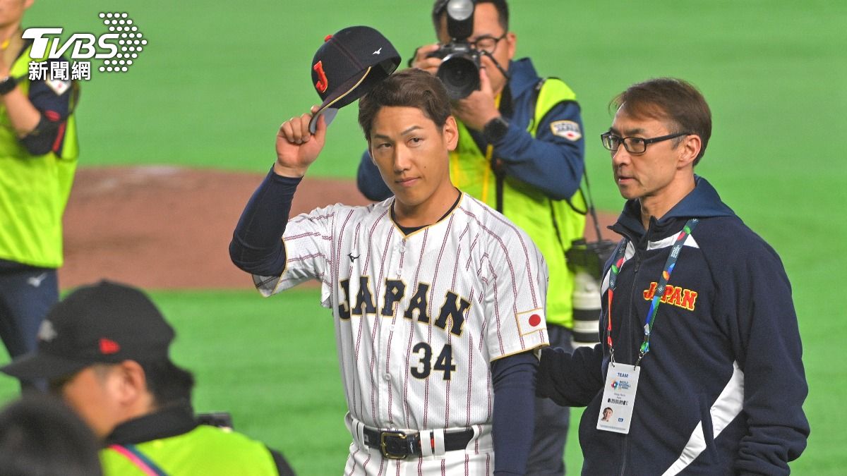 日澳之戰，吉田正尚轟出逆轉2分砲，成為單場MVP。（圖／胡瑞麒攝）
