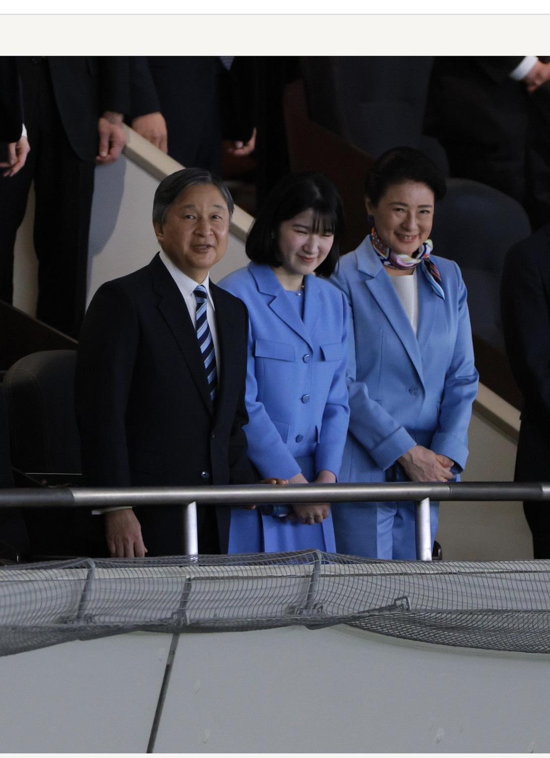 左起為德仁天皇、愛子內親王與雅子皇后。(讀賣新聞社提供)