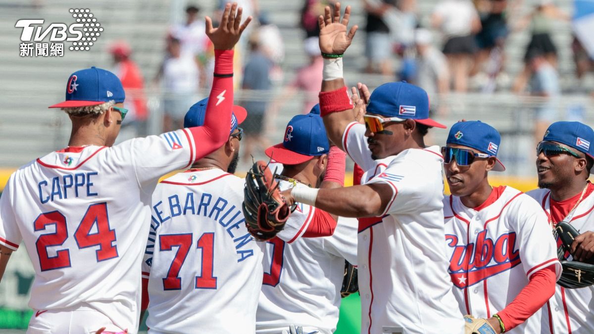 古巴今天以7比4擊退哥倫比亞拿下第2勝。（圖／達志影像美聯社）