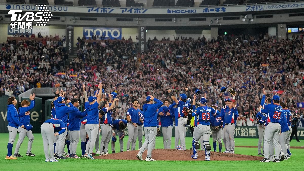 中華隊一分險勝韓國隊，晉級8強機會只能等待韓澳戰結果。（圖／達志影像美聯社）