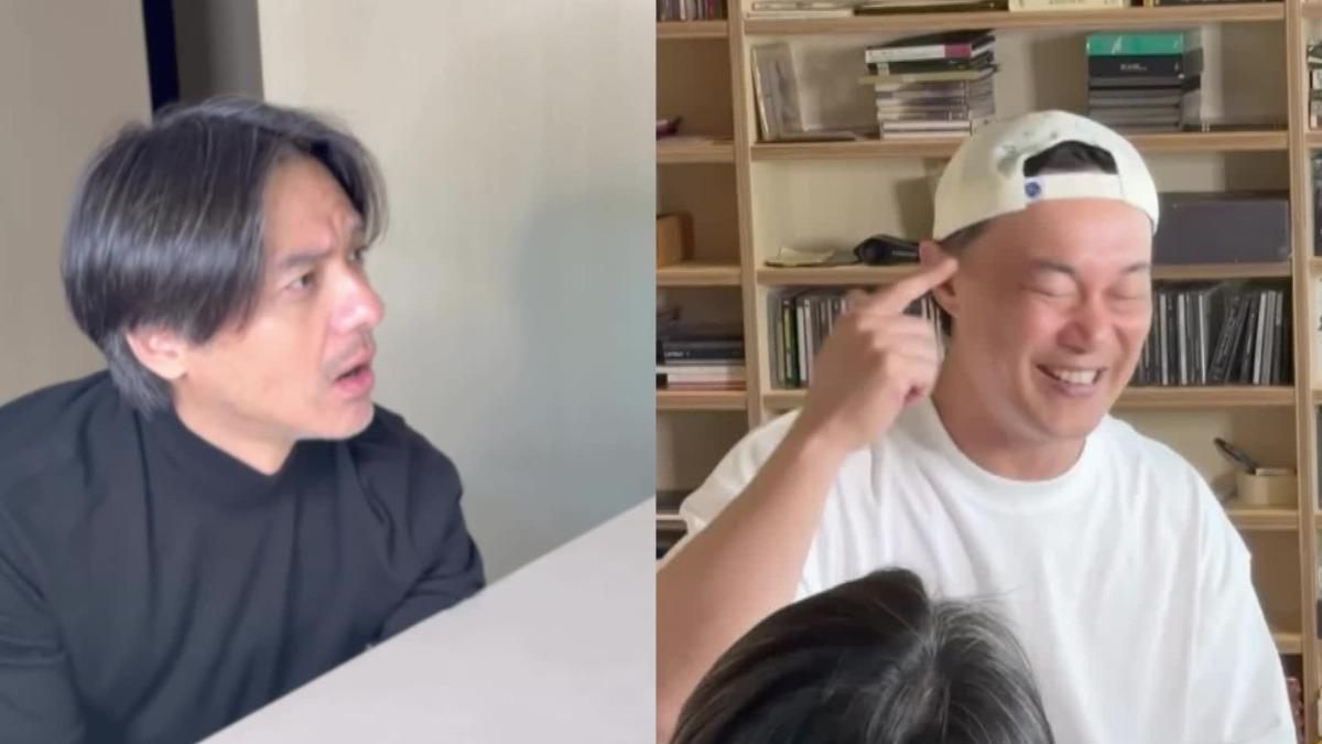 馮德倫邀請陳奕迅拍攝宣傳短片有不少笑料。(圖/翻攝馮德倫IG)