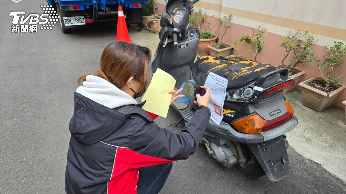 去年全台中市廢棄車輛5438輛，最終移置3366輛。（圖／TVBS）