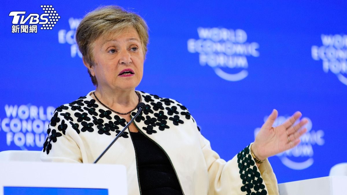 國際貨幣基金組織(IMF)總裁喬治艾娃(Kristalina Georgieva)。(圖/達志影像美聯社)