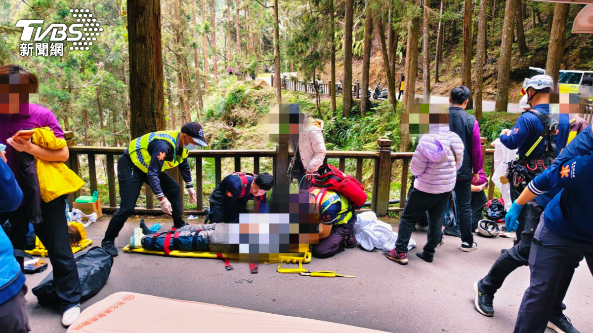 帶妻遊南投杉林溪卻永隔!他搭接駁車墜谷亡 元凶疑機械故障