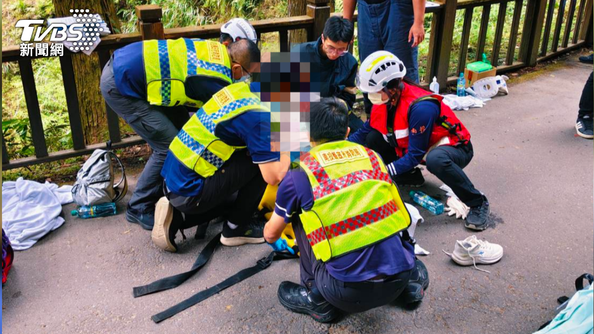 乘客陳男傷勢最為嚴重,當場沒有生命跡象,另外7人輕重傷。(圖/TVBS)