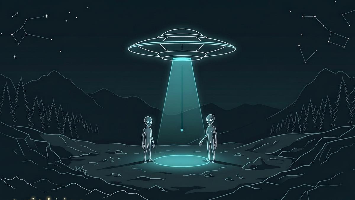 美國一名退役將軍、對不明飛行物（UFO）研究透徹的專家離奇失蹤。（圖／AI生成）
