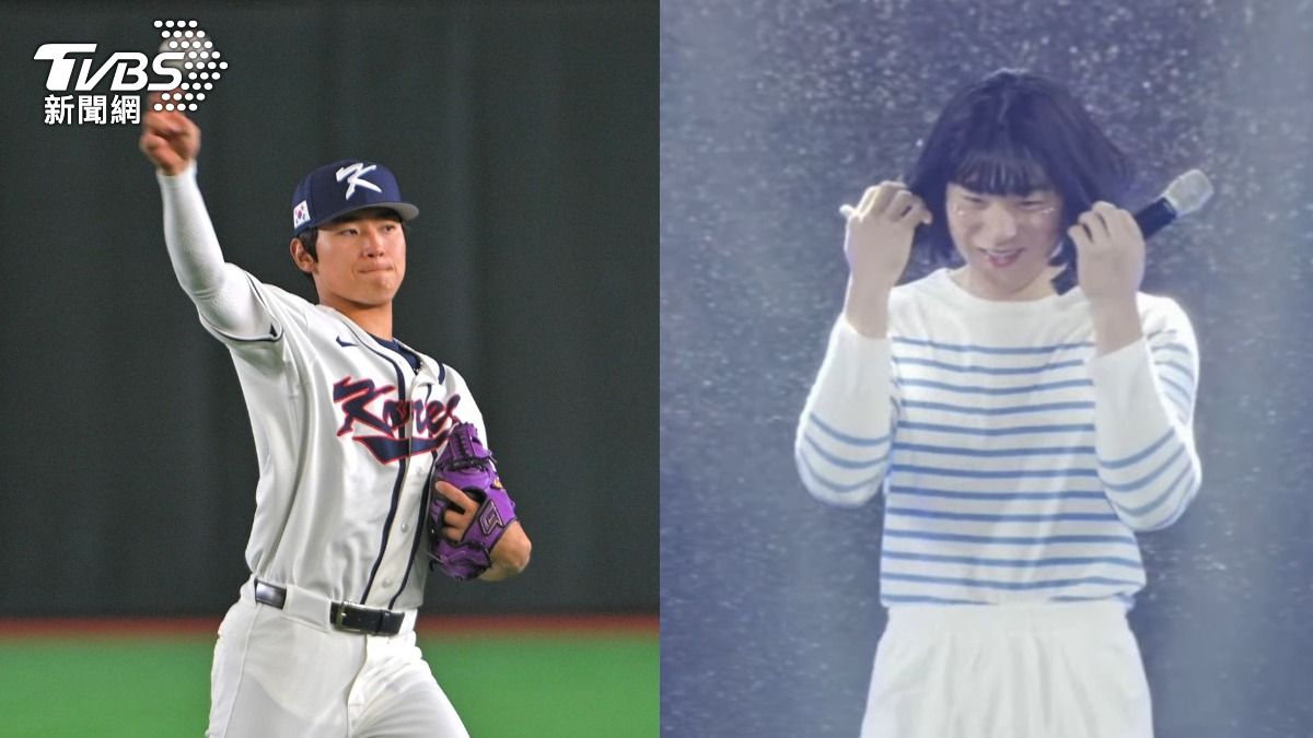 WBC/對台開轟霸氣甩棒!韓巨砲金倒永「超萌女裝」嗨唱〈藍色珊瑚礁〉