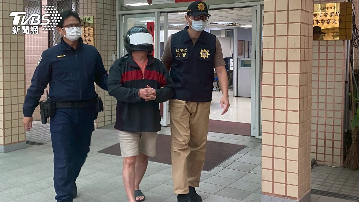 美籍男攜紙板藏千萬毒品入境 闖關桃機當場被逮