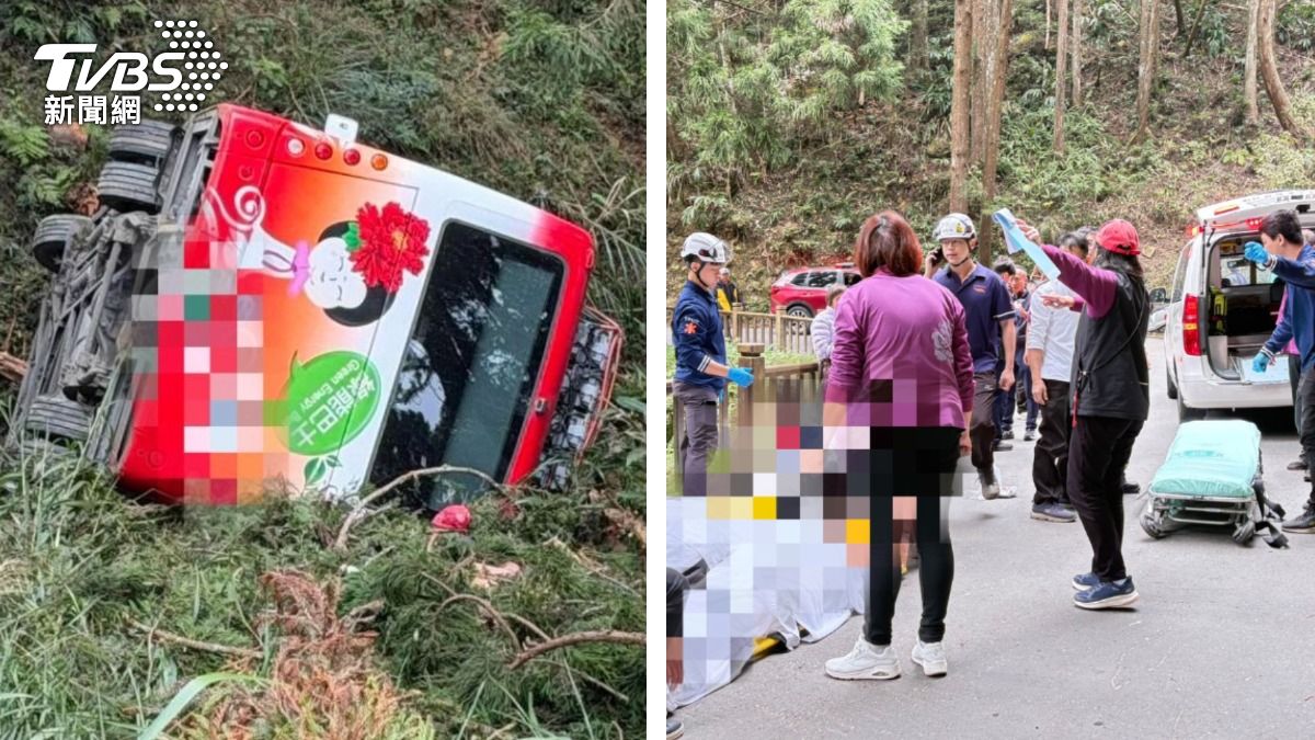 杉林溪遊園車翻覆!彰化五姊弟出遊遇劫 么弟插管轉院進ICU