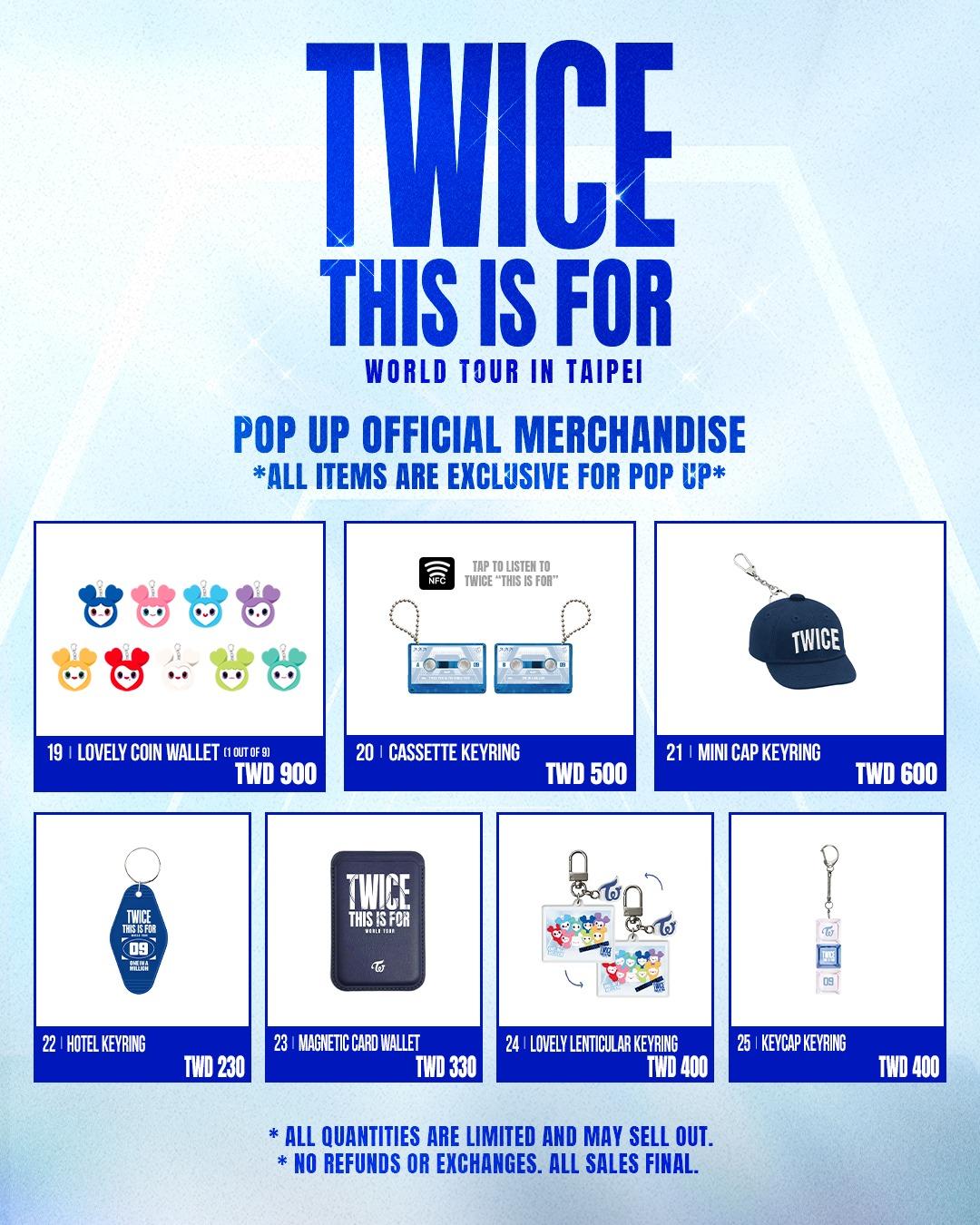twice快閃店- twice台北快閃店- twice快閃店商品- twice快閃店拓元