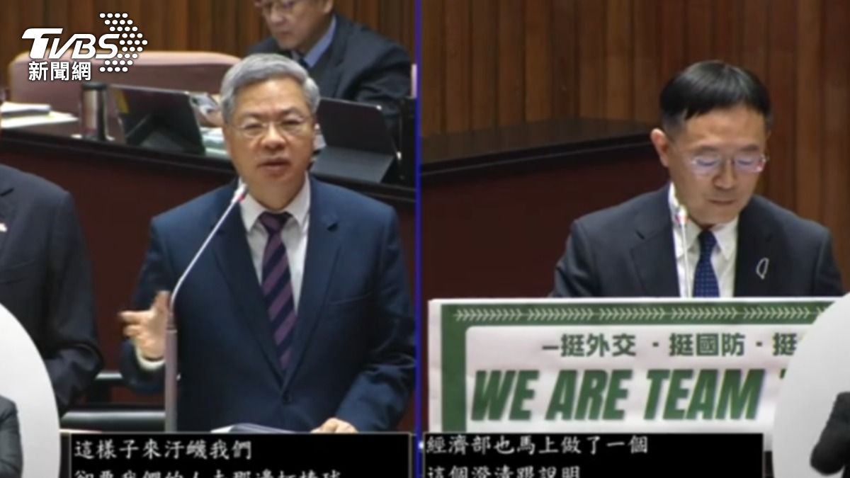 經濟部長龔明鑫表示，已積極從澳洲與美國調度天然氣船次。（圖／TVBS）