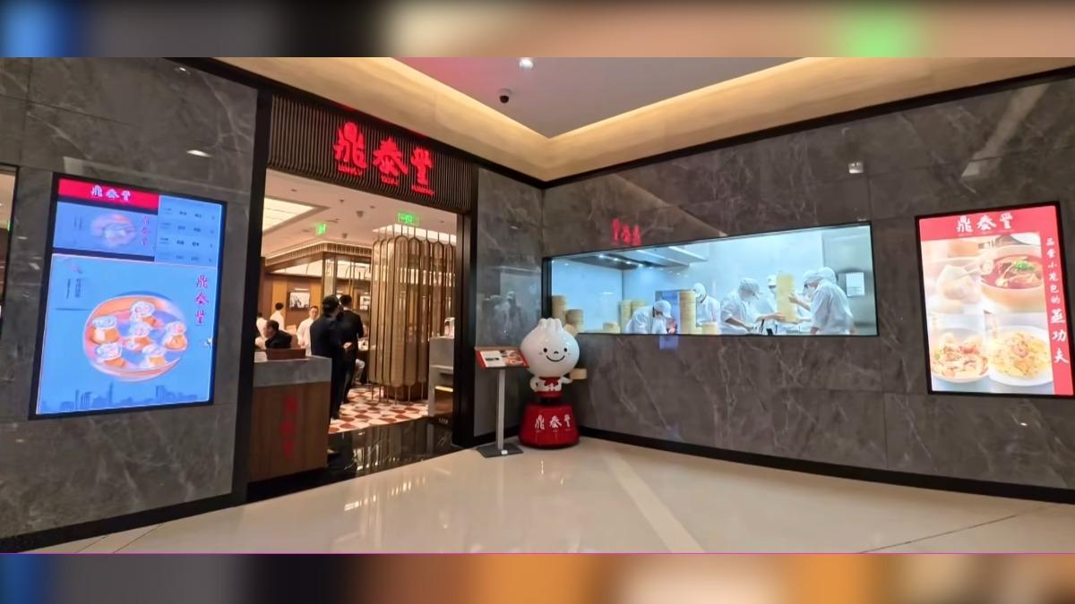 時隔近一年半,鼎泰豐重返北京人氣不減。(圖/TVBS)