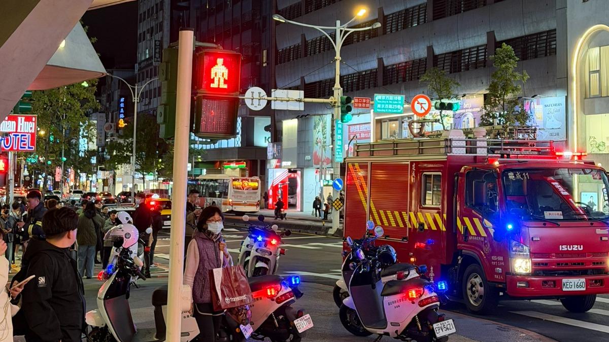 快訊／捷運中山站驚傳民眾持刀！　警力趕赴現場