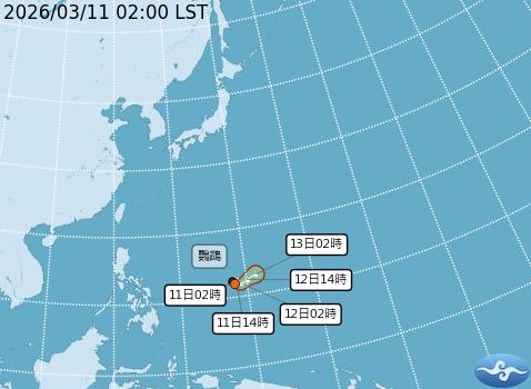 颱風-颱風路徑-最新颱風路徑-最新颱風動態-颱風台灣