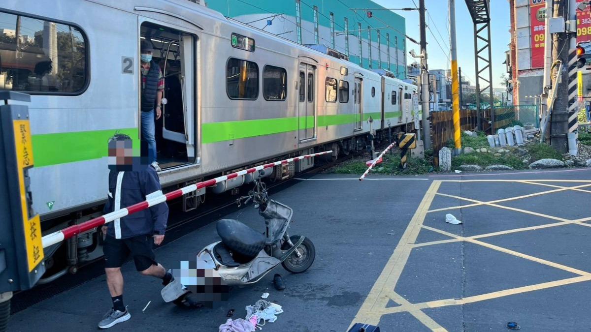 鶯歌鳳鳴平交道意外3車站受影響 8旬翁疑闖軌道遭火車撞死