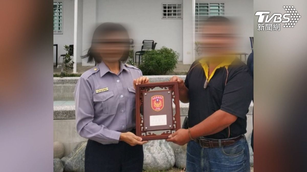 黎姓退休員警從警31年,他的警察生涯似乎爭議不少,曾待過台東四大分局。(圖/TVBS)