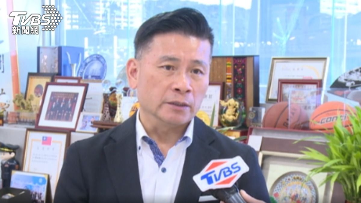 國民黨台北市黨部主委戴錫欽。（圖／TVBS）
