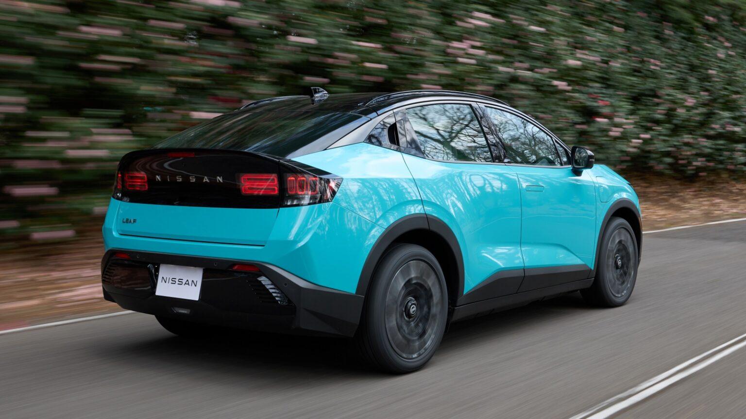 Mitsubishi曾預告將會以新一代Leaf為基礎打造雙生車款。(圖/Nissan提供)