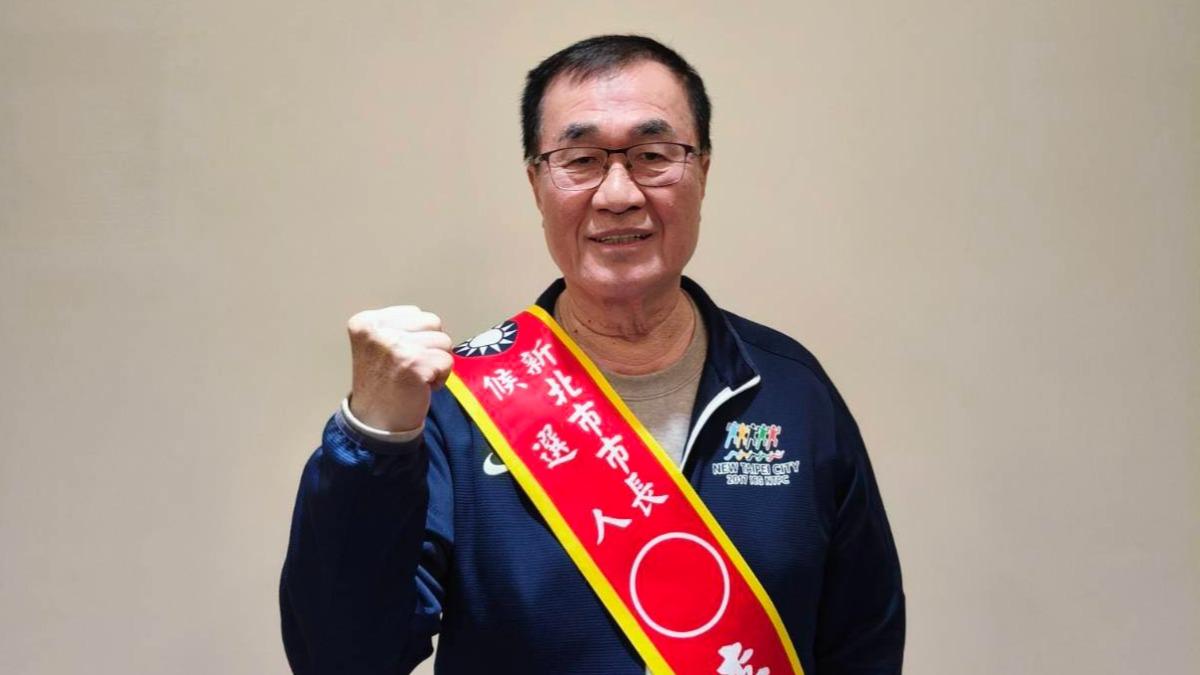 李四川投入新北市長選舉。(圖/翻攝李四川Hammer Lee 臉書)