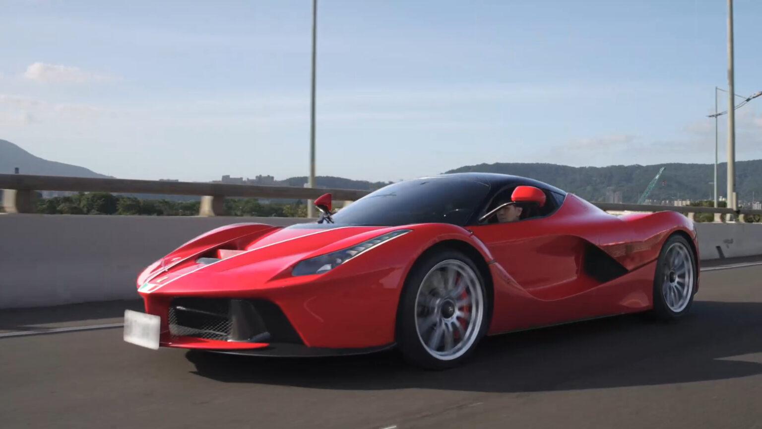 林志穎除F430、458 Italia、488等車，還包含馬王LaFerrari。（圖／Ferrari提供）