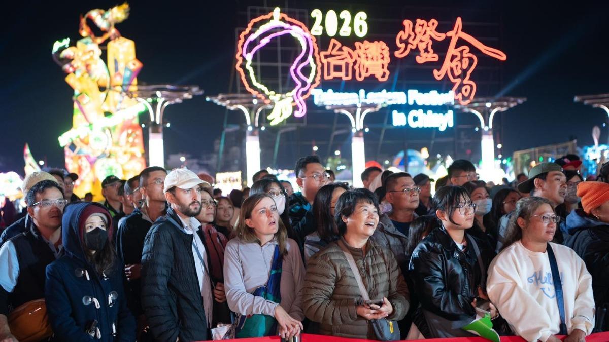 2026台灣燈會在嘉義驚喜不斷。(圖/翁章梁 Weng Chang-Liang臉書)