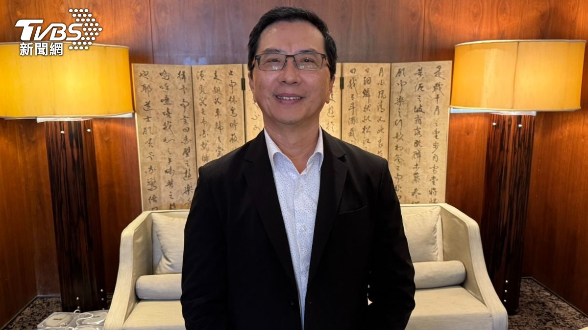 友鋮（7718）董事長張宏誠。（圖／謝佩穎攝）