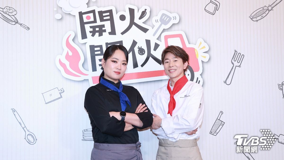 鄭智善、川越達也兩位主廚將在台灣進行料理對決。(圖/黃城碩攝)