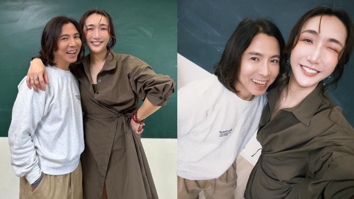 浮花樂隊新歌〈獨一無二的美麗〉MV邀來跨性別藝人Miya出演女主角。（圖／浮花樂隊提供）