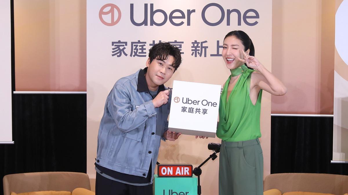 黃迪揚（左）登上楊謹華Podcast節目。（圖／Uber Eats提供）