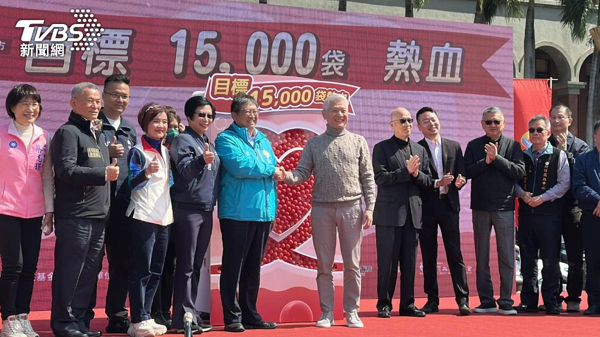 新竹O型血僅剩5天告急!企業偕楊文科挽袖籲捐血助人