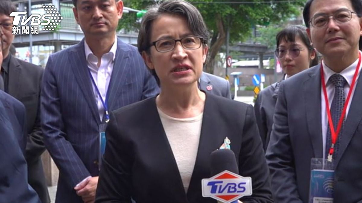 副總統蕭美琴。(圖/TVBS)