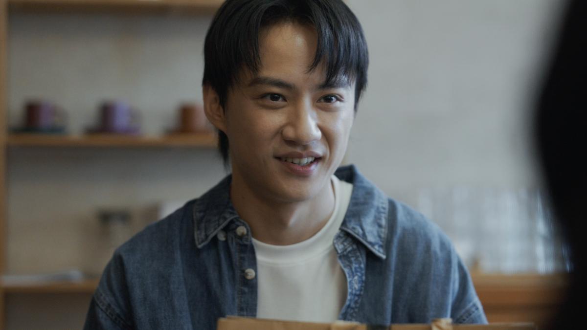 吳翰林在MV裡扮演王渝萱舊愛，MV透過兩人不同視角還原戀情破局的遺憾。（圖／明天的歌有限公司提供）