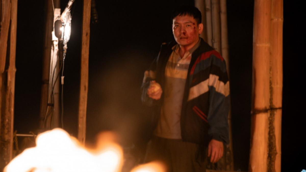 春風在《死亡賭局》經歷一個瘋狂的夜晚。(圖/英傑哆影業提供)
