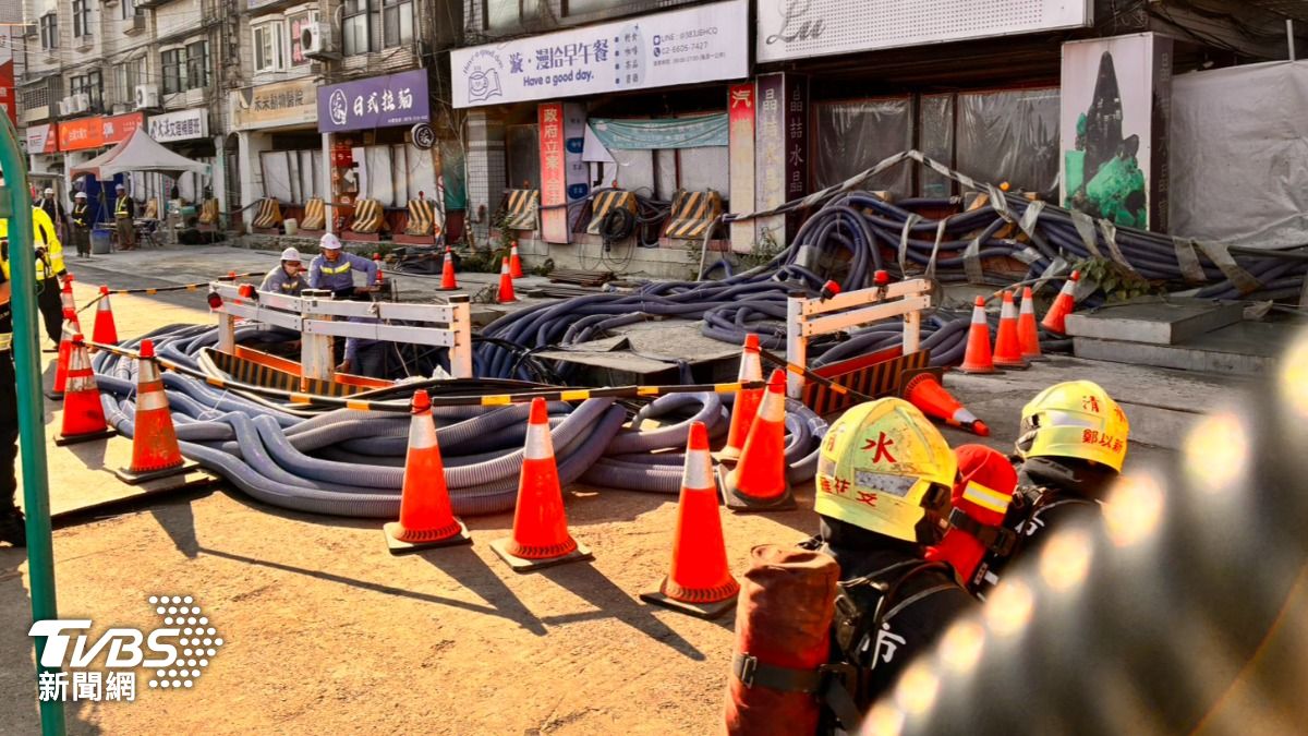 土城金城路驚傳瓦斯外洩 捷運工程移除舊管線發現漏氣