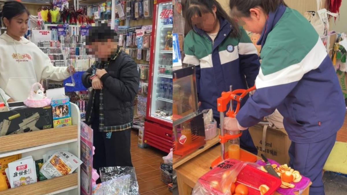 陸12歲女童創業當老闆!20萬壓歲錢開文具店 雇母親當店員